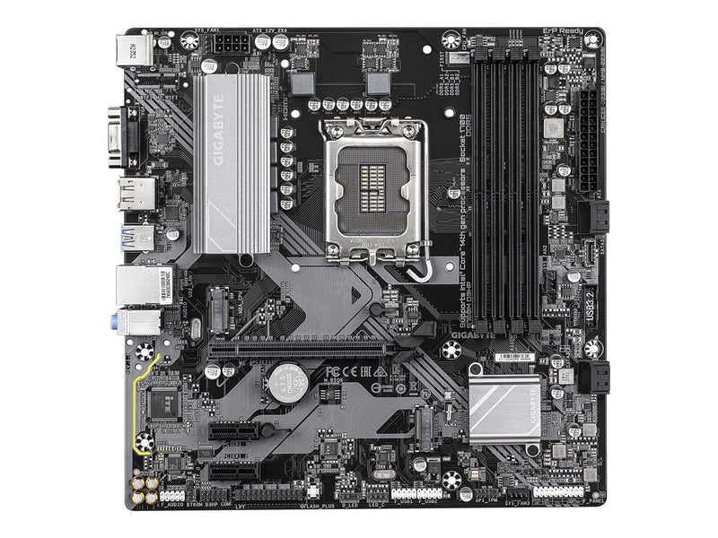 GIGABYTE B760M D3HP - motherboard - micr Mainboard - Intel B760 - Intel LGA1700 socket - DDR5 RAM - Micro-ATX
