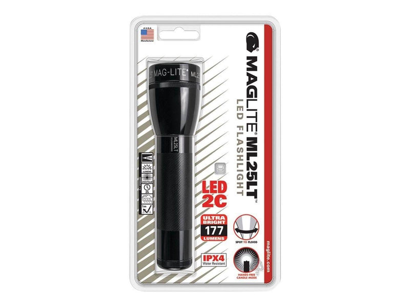 MAGLITE ML25LT - flashlight - LED - white light - black