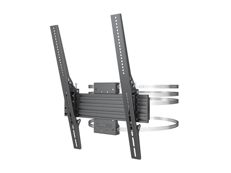 Multibrackets M Pro HD Series mounting kit - for flat panel - black 75 kg 43"-86" 100 x 100 mm