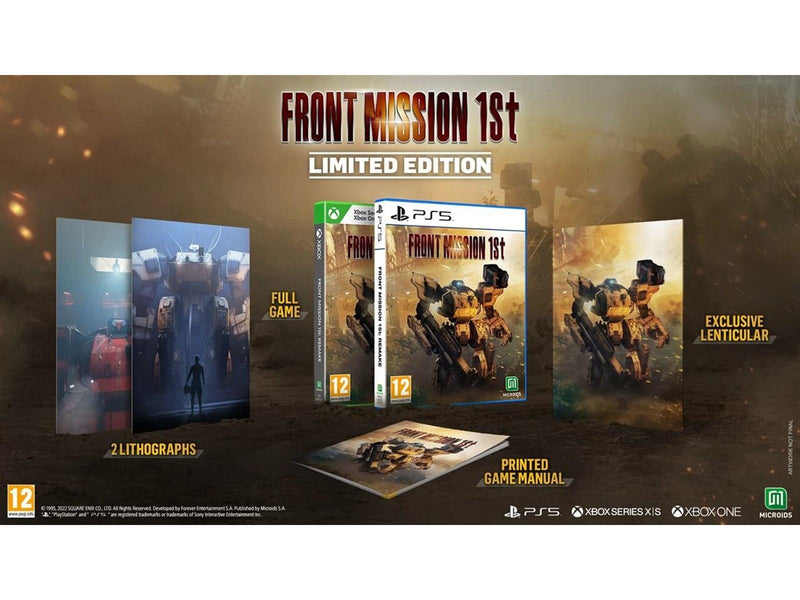 Front Mission 1st (Limited Edition) - Microsoft Xbox One - Strategie - PEGI 12