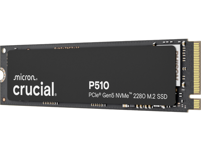 Crucial P510 SSD - 1TB - Ohne Kühlkörper - M.2 2280 - PCIe 5.0