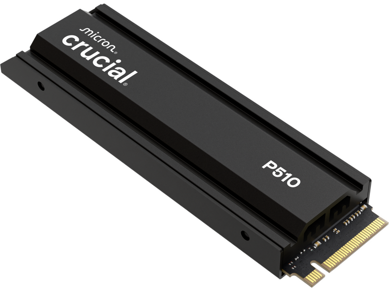 Crucial P510 SSD - 1TB - Mit Kühlkörper - M.2 2280 - PCIe 5.0