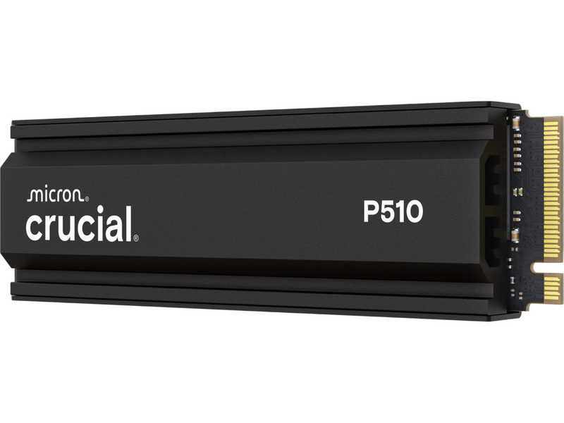 Crucial P510 SSD - 2TB - Mit Kühlkörper - M.2 2280 - PCIe 5.0