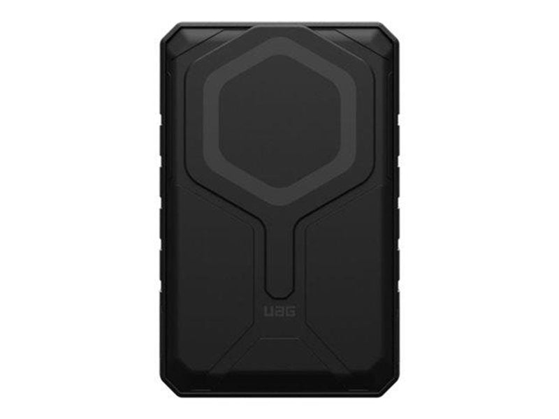UAG wireless power bank - rugged with stand MagSafe compatible - 24 pin USB-C USB - 20 Watt Powerbank (Akku) - schwarz - 10000 m