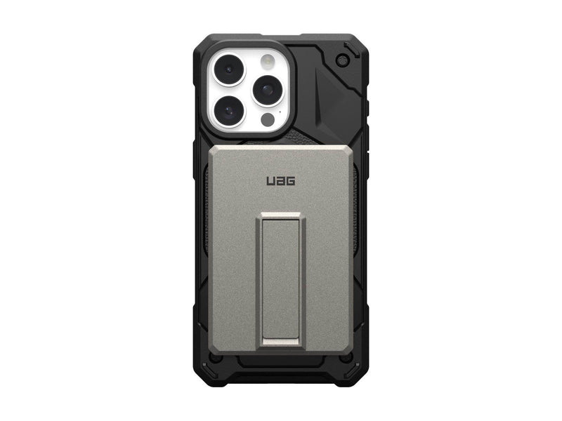 UAG wireless power bank - ultra slim with stand MagSafe compatible - 24 pin USB-C - 20 Watt Powerbank (Akku) - schwarz - 5000 mA