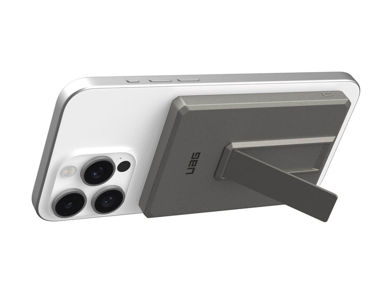UAG wireless power bank - ultra slim with stand MagSafe compatible - 24 pin USB-C - 20 Watt Powerbank (Akku) - schwarz - 5000 mA