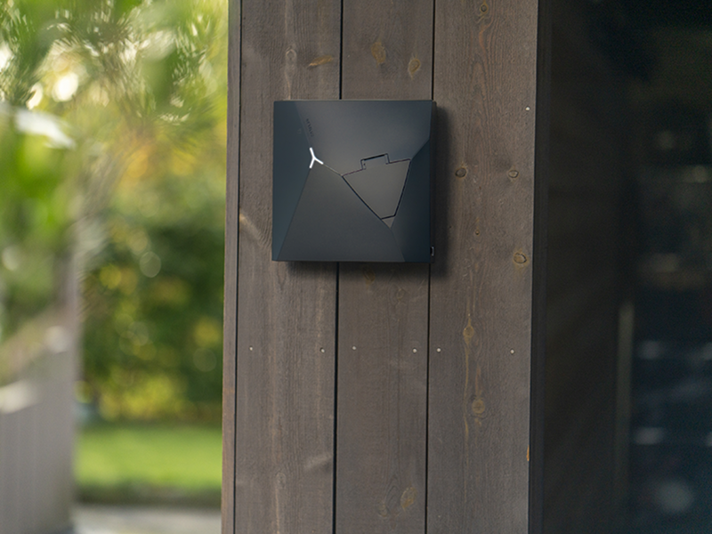 NexBlue Edge charging box 22kW, Black