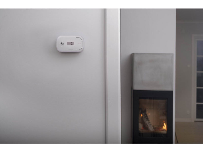 Housegard CA108 carbon monoxide alarm with LCD display, incl. 3-year battery, white