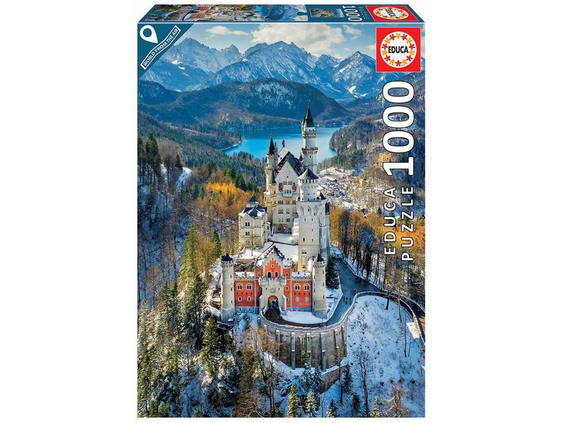 Educa Neuschwanstein Castle - World From The Air (1000)