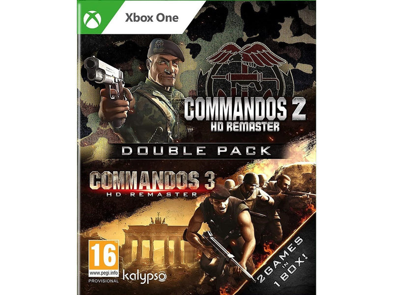 Commandos 2 + 3 - HD Remaster Double Pack - Microsoft Xbox One - Strategie - PEGI 16