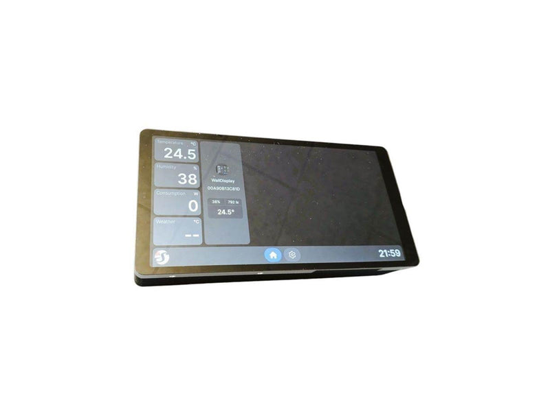 Light Solutions Shelly Wall Display X2 - Wall Mount - Black