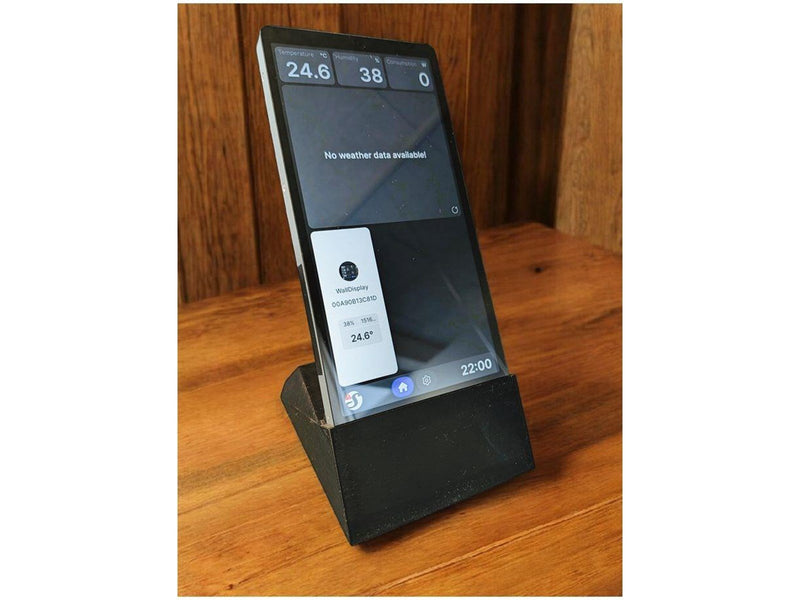 Light Solutions Shelly Wall Display X2 - Table stand - Vertical - Black