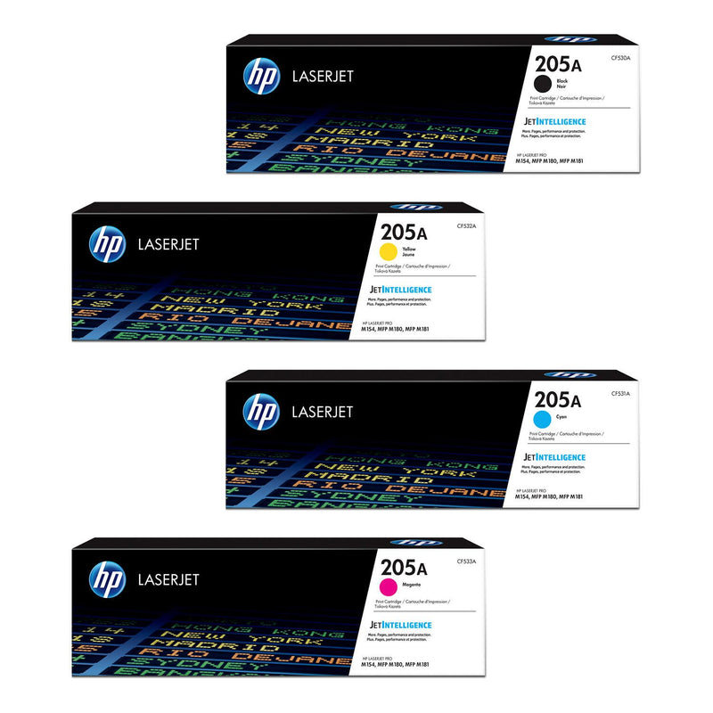 HP Original 205A Toner - 4er Multipack (CF531A, CF533A, CF532A, CF530A)