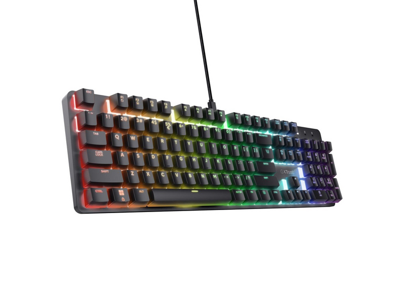 Trust GXT871 Zora Mechanical - Gaming Tastaturen - Nordisch