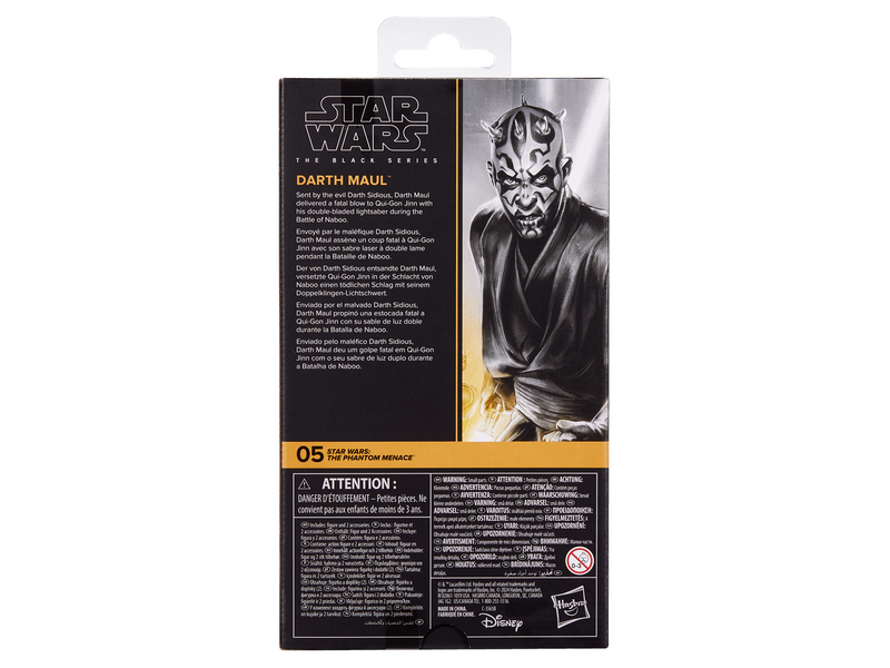 Star Wars The Black Series Darth Maul Collectible Action Figure 15cm