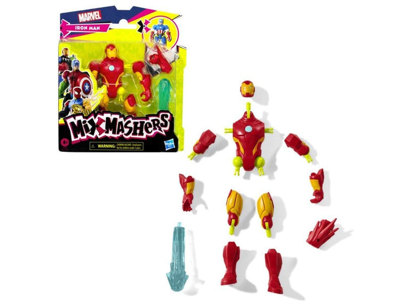 Hasbro Marvel Mixmashers - Iron Man Figure 12cm