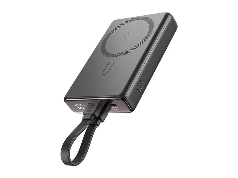 Joyroom Magnetic Powerbank with Stand 20W 10000mAh (Black) Powerbank (Akku) - schwarz - 10000 mAh