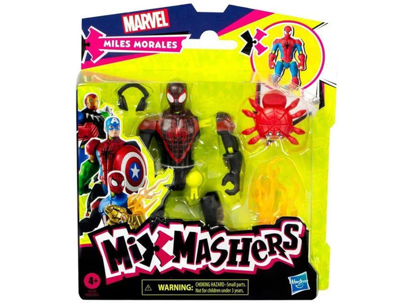 Marvel Spider-Man MixMashers Miles Morales Figure 12 cm