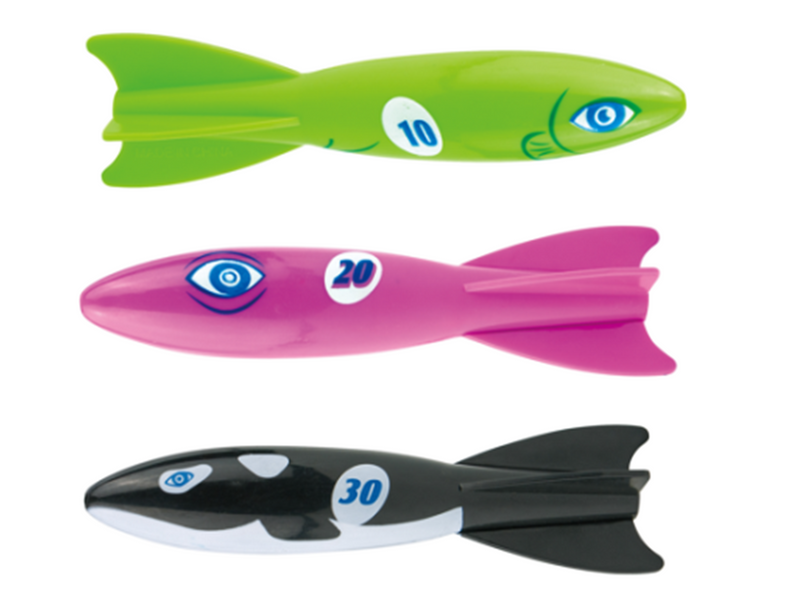Happy Summer Diving Topedos 3-pack