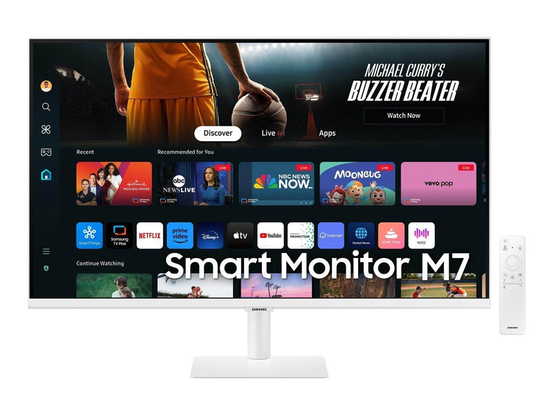 32" Samsung S32DM703UU - M70D Series - LED monitor - 4K - 32" - HDR