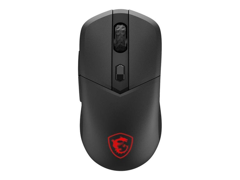 MSI VERSA 300 - mouse - 2.4 GHz Bluetooth 5.3 USB - Maus (Schwarz)