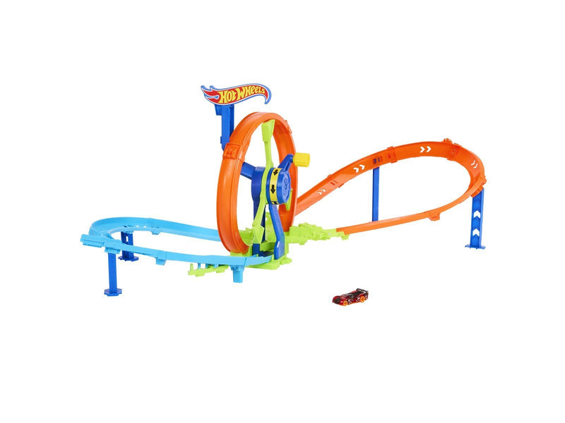 Hot Wheels Stunt Tracks Rapid Launch & Loop
