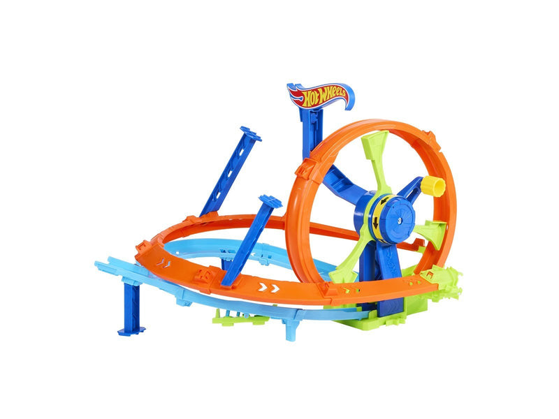 Hot Wheels Stunt Tracks Rapid Launch & Loop