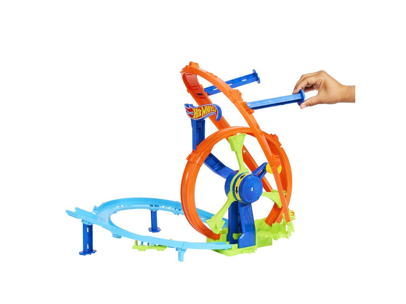 Hot Wheels Stunt Tracks Rapid Launch & Loop