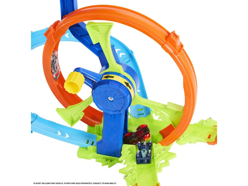 Hot Wheels Stunt Tracks Rapid Launch & Loop