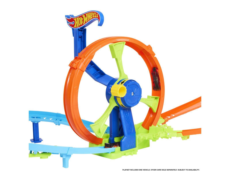 Hot Wheels Stunt Tracks Rapid Launch & Loop