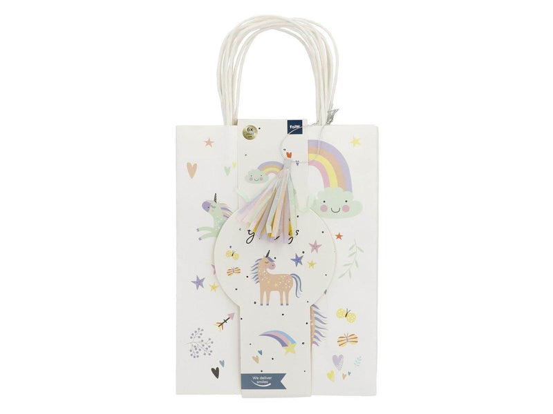 Folat BV - Unicorns & Rainbows Party Bags 6 pcs.