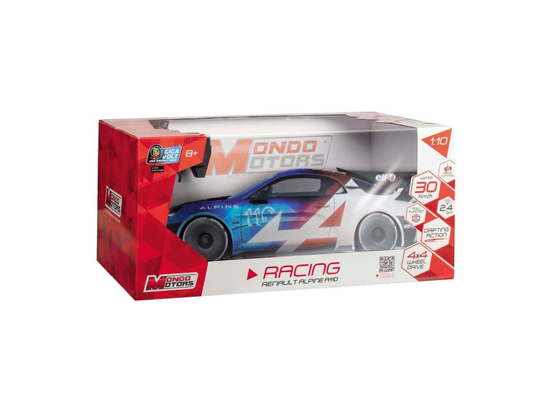 Mondo Motors RC Remote Control Car - Renault Alpine GT4 Drifting Scale 1:10