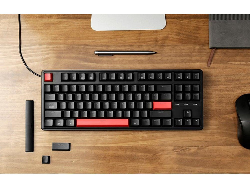 Keychron C3P Wired Mechanical Keyboard Red Switch | Black - Tastaturen - Englisch - Schwarz