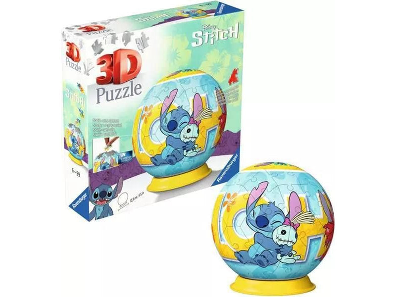 Ravensburger Puzzle Ball: Disney Stitch 3D Puzzle