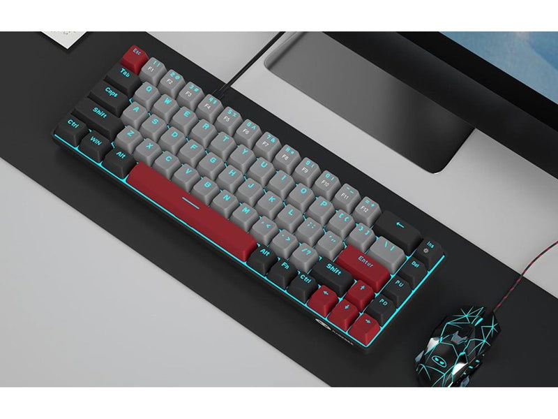 MageGee Wired keyboard MK-BOX (black-gray) - Tastaturen - Englisch - Schwarz