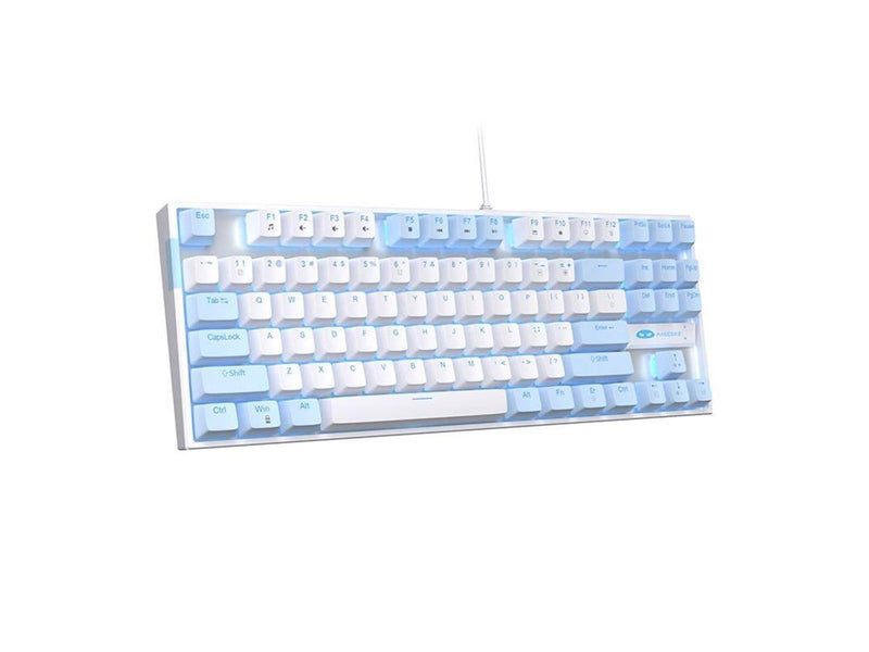 MageGee Wired keyboard MK-STAR (blue and white) - Tastaturen - Englisch - Blau
