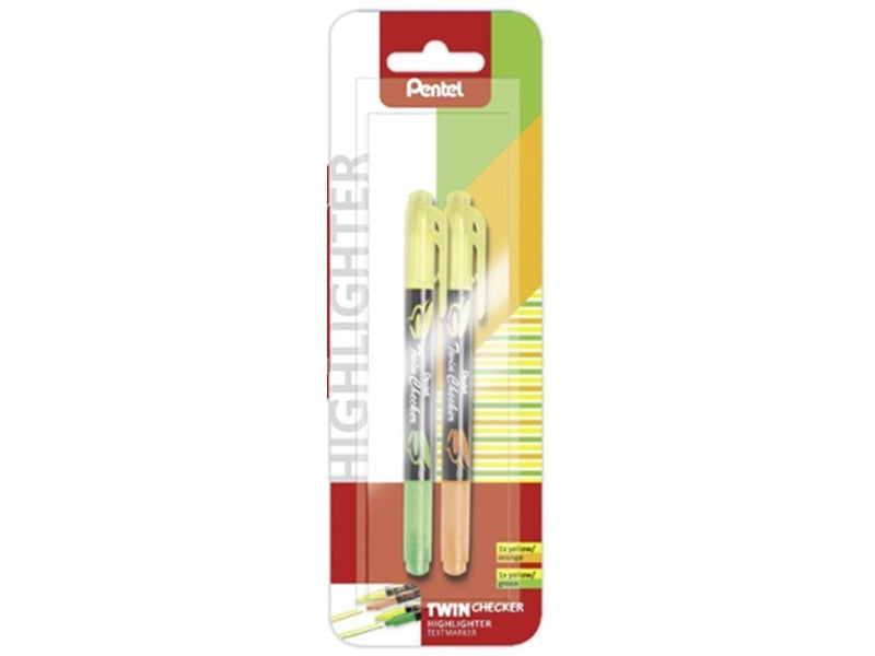 Pentel XSLW8/2-GFK Twin Checker