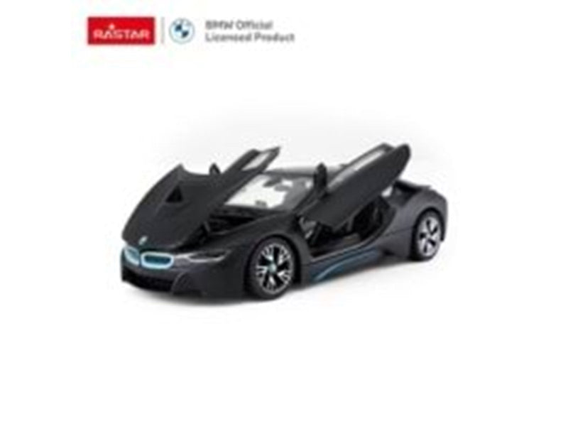 RASTAR Die cast 1:24 BMW i8 Black