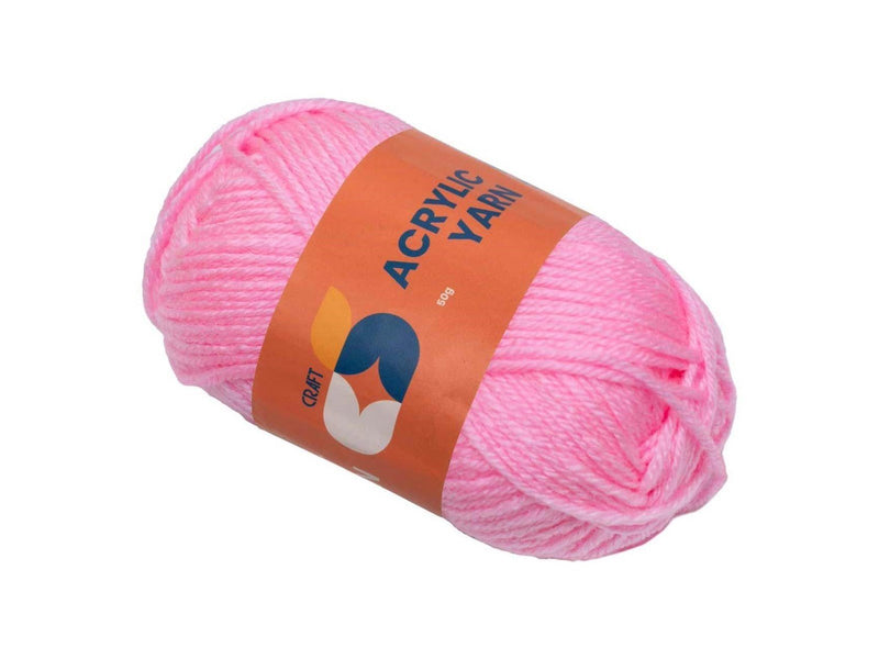 Colorations - Acrylic yarn Pink 50g