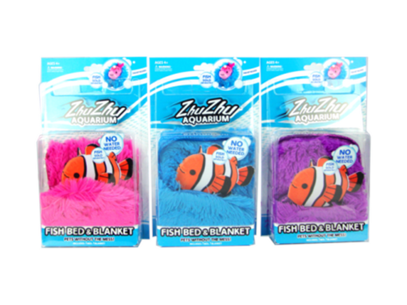 ZhuZhuPets Bed and Blanket Set purple