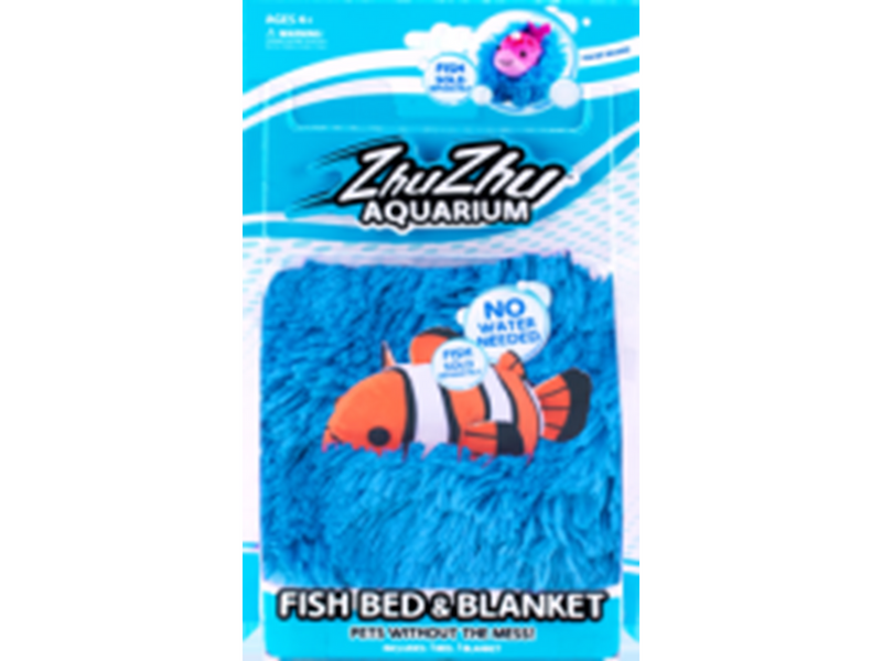 ZhuZhuPets Bed and Blanket Set purple