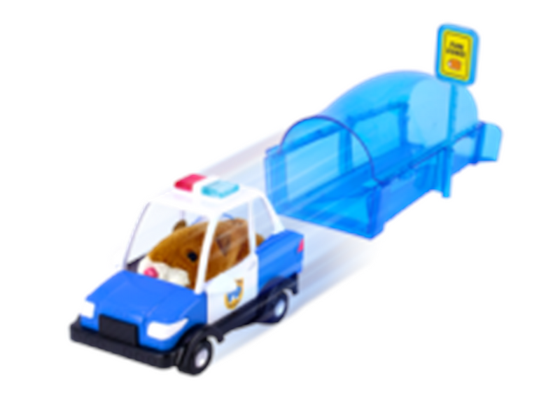 ZhuZhuPets City Police Car playset