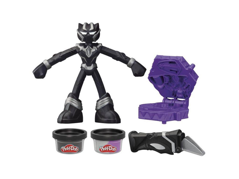 Hasbro Play-Doh Marvel Black Panther Cutting Claws Action Figure Playset 10cm