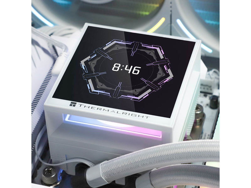 Thermalright Hyper Vision 360 Argb White - CPU-Wasserkühlung - Max 27 dBA