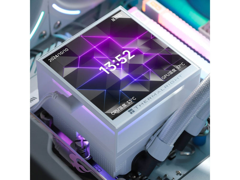 Thermalright Hyper Vision 360 Argb White - CPU-Wasserkühlung - Max 27 dBA
