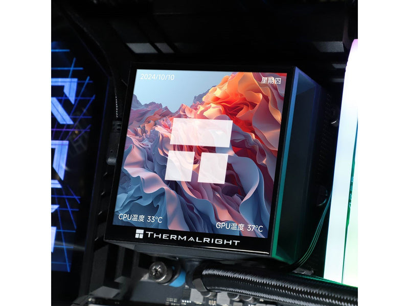 Thermalright Hyper Vision 360 Argb Black - CPU-Wasserkühlung - Max 27 dBA