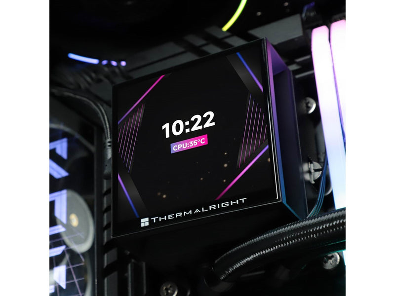 Thermalright Hyper Vision 360 Argb Black - CPU-Wasserkühlung - Max 27 dBA