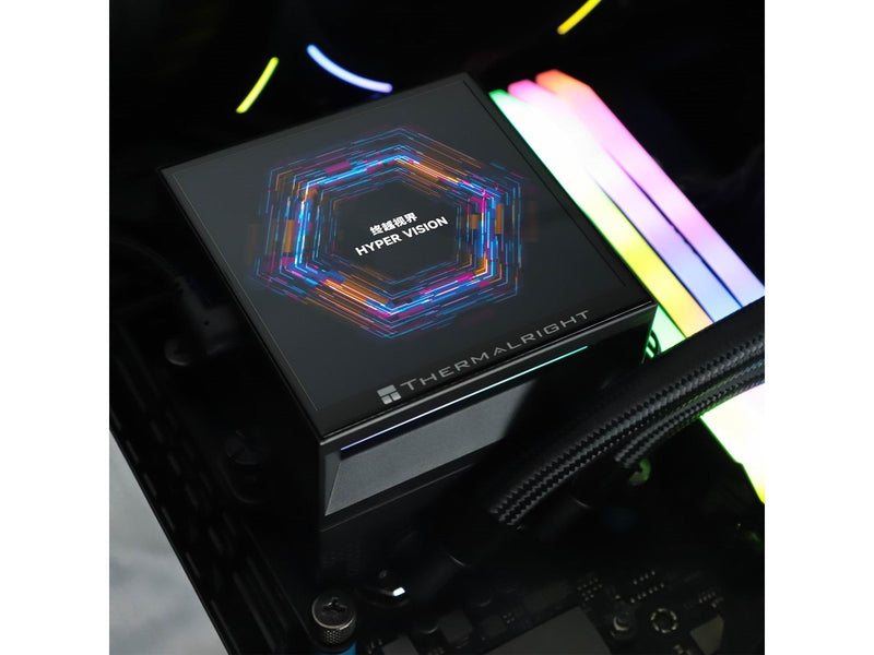 Thermalright Hyper Vision 360 Argb Black - CPU-Wasserkühlung - Max 27 dBA