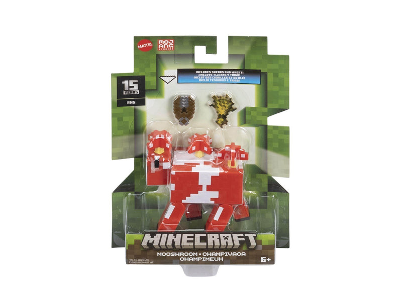 Minecraft - Mooshroom 8 cm - Figur