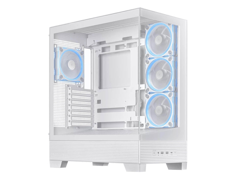 ASUS A31 PLUS TG ARGB WHITE - Gehäuse - Miditower - Weiß